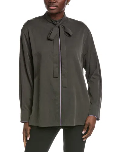 Akris Silk Shirt In Green