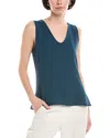Akris Silk Tank In Blue