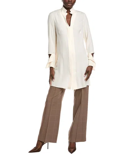 Akris Silk Top In Animal Print