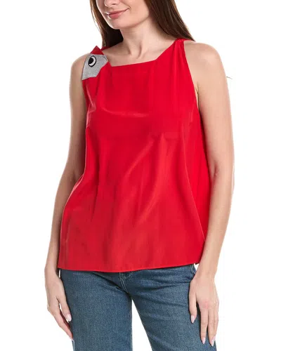 Akris Silk Top In Red