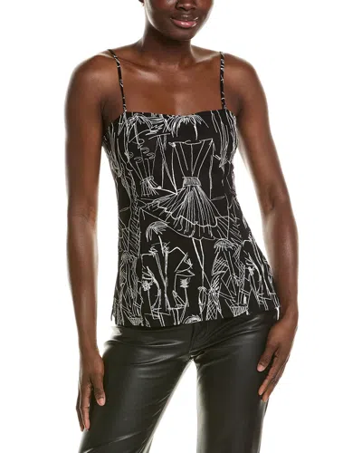 Akris Silk-blend Textured Blouse In Black