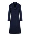 Akris Faby Cashmere Coat In Black