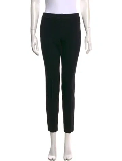 Pre-owned Akris Skinny Leg Pants In Black