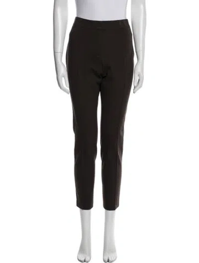 Pre-owned Akris Skinny Leg Pants In Black