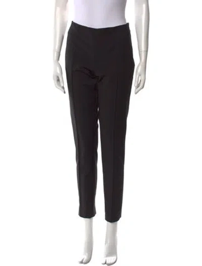 Pre-owned Akris Skinny Leg Pants In Black