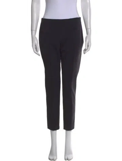 Pre-owned Akris Skinny Leg Pants In Black