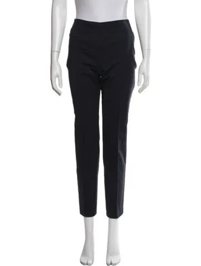 Pre-owned Akris Skinny Leg Pants In Blue