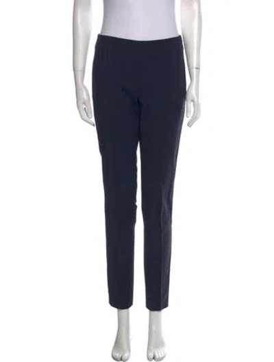 Pre-owned Akris Skinny Leg Pants In Blue