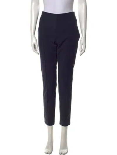Pre-owned Akris Skinny Leg Pants In Blue