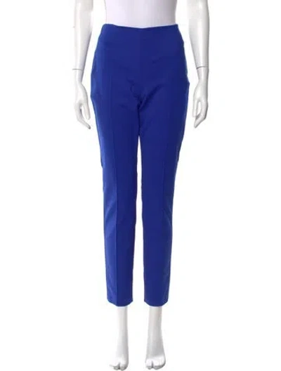 Pre-owned Akris Skinny Leg Pants In Blue