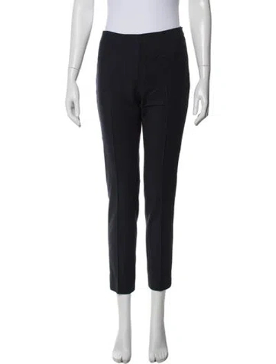 Pre-owned Akris Skinny Leg Pants In Blue