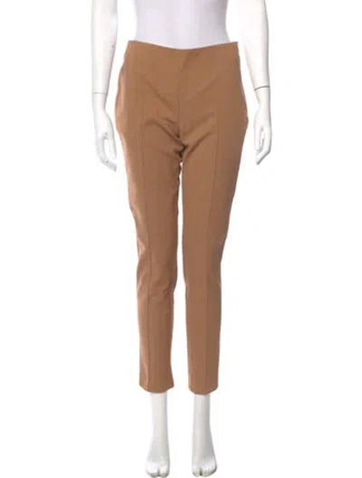 Pre-owned Akris Skinny Leg Pants In Brown