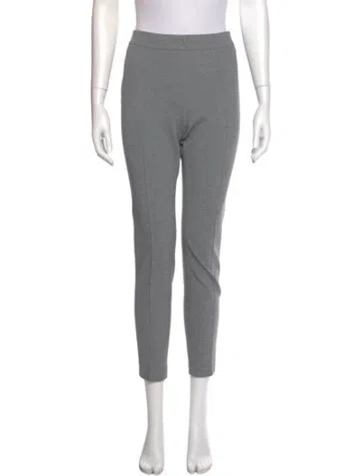 Pre-owned Akris Skinny Leg Pants In Gray
