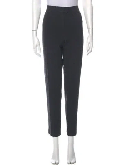 Pre-owned Akris Skinny Leg Pants In Gray