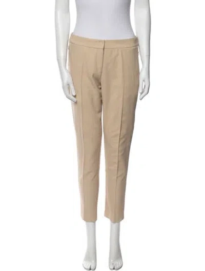 Pre-owned Akris Skinny Leg Pants In Neutral