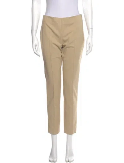 Pre-owned Akris Skinny Leg Pants In Neutral