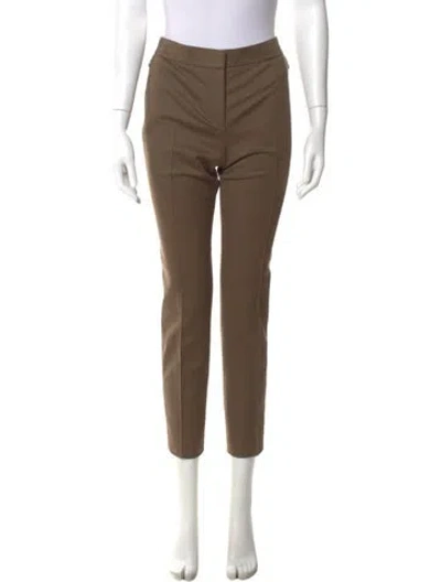 Pre-owned Akris Skinny Leg Pants In Neutral