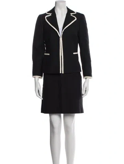 Pre-owned Akris Skirt Suit In Multi