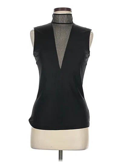 Pre-owned Akris Sleeveless Blouse In Black