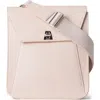 Akris Small Anouk Leather Crossbody Bag In Seashell