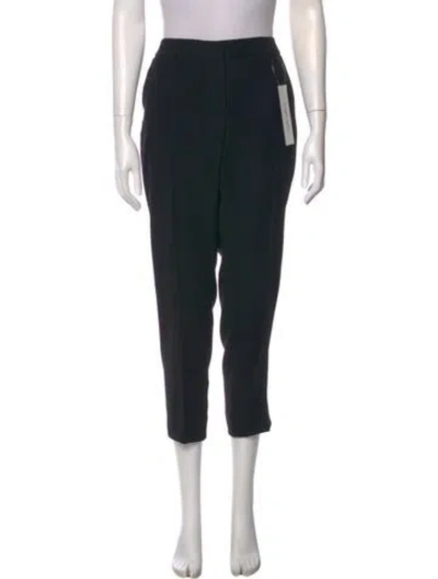 Pre-owned Akris Straight Leg Pants In Black