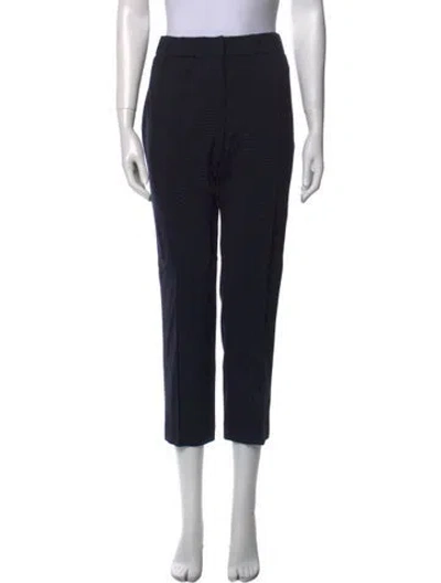 Pre-owned Akris Straight Leg Pants In Black