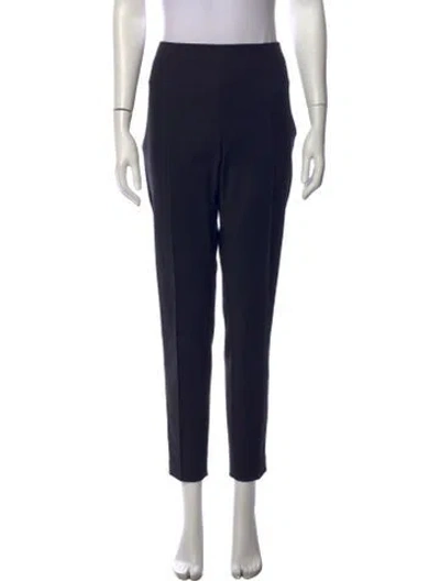 Pre-owned Akris Straight Leg Pants In Black