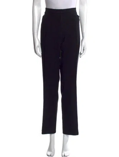 Pre-owned Akris Straight Leg Pants In Blue