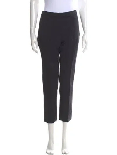 Pre-owned Akris Straight Leg Pants In Blue