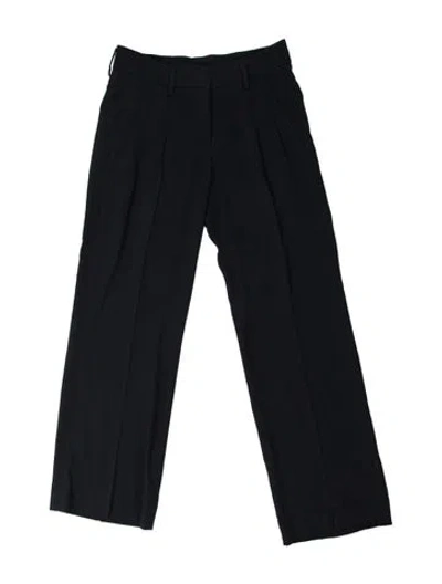 Pre-owned Akris Straight Leg Pants In Blue
