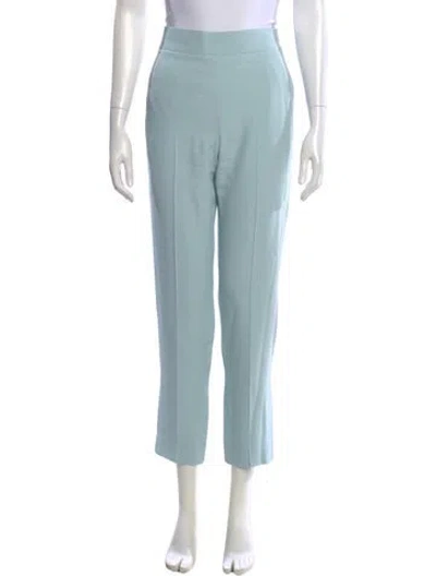 Pre-owned Akris Straight Leg Pants In Blue