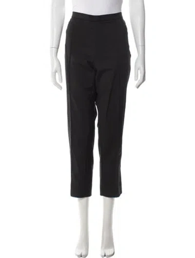 Pre-owned Akris Straight Leg Pants In Blue