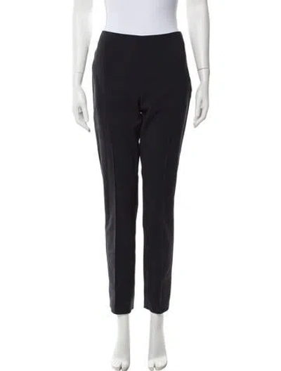 Pre-owned Akris Straight Leg Pants In Blue