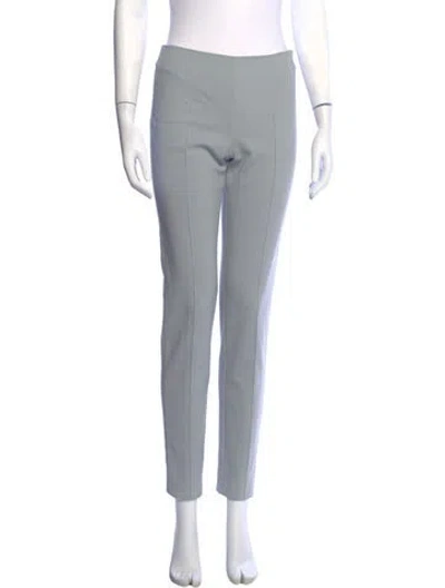 Pre-owned Akris Straight Leg Pants In Blue