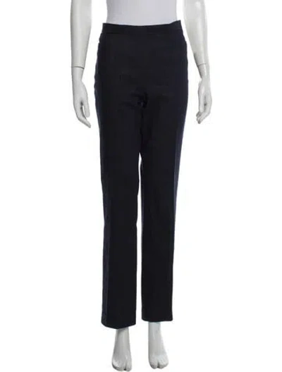 Pre-owned Akris Straight Leg Pants In Gray