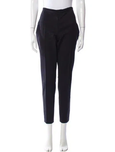 Pre-owned Akris Straight Leg Pants In Gray