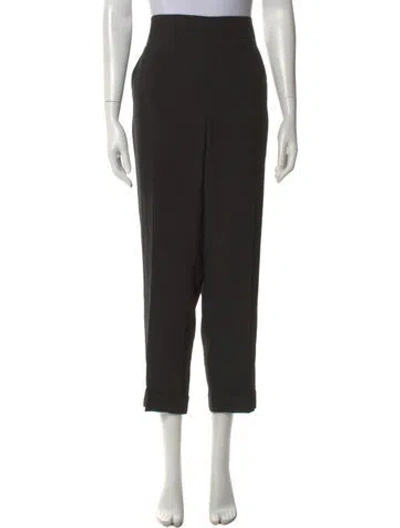 Pre-owned Akris Straight Leg Pants In Gray