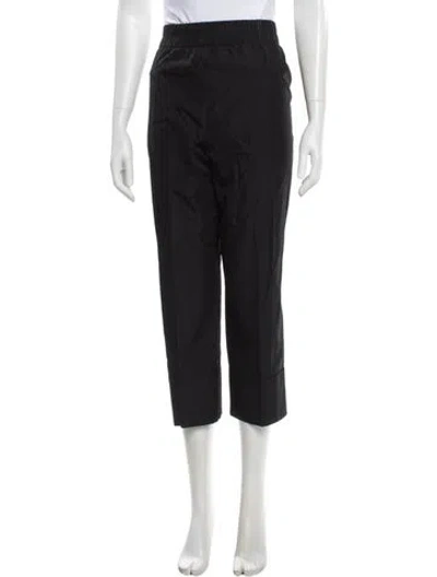 Pre-owned Akris Straight Leg Pants In Green