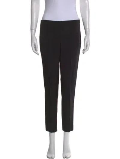 Pre-owned Akris Straight Leg Pants In Green