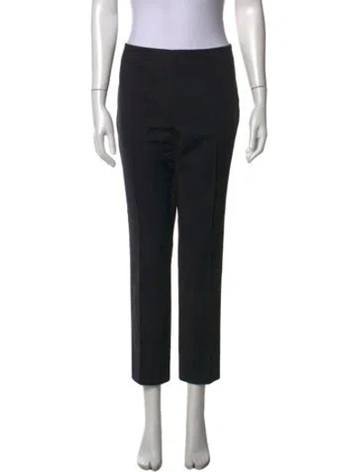 Pre-owned Akris Straight Leg Pants In Green