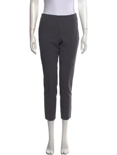 Pre-owned Akris Straight Leg Pants In Grey