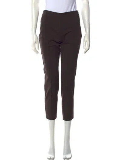 Pre-owned Akris Straight Leg Pants In Grey