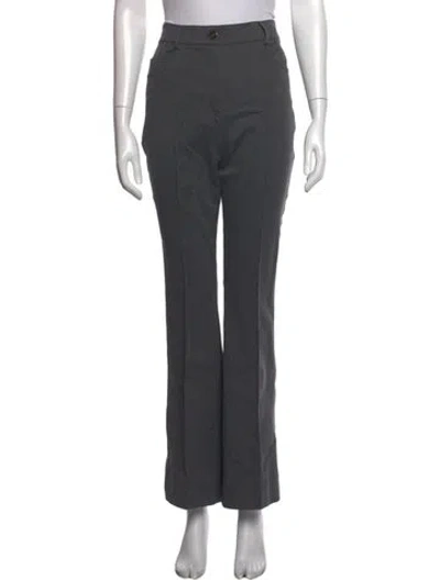 Pre-owned Akris Straight Leg Pants In Grey