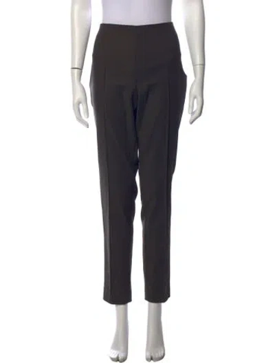 Pre-owned Akris Straight Leg Pants In Grey
