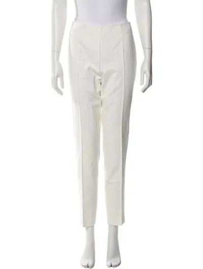 Pre-owned Akris Straight Leg Pants In Neutral