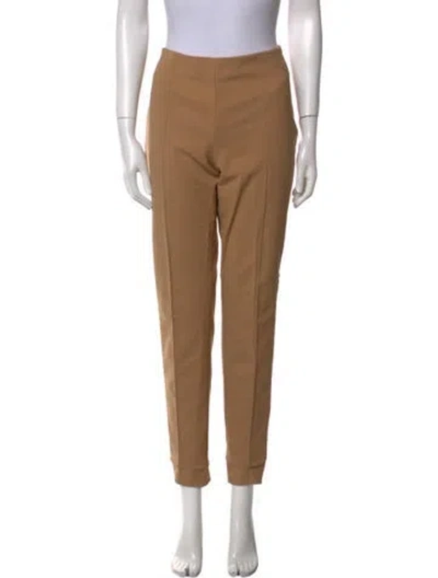 Pre-owned Akris Straight Leg Pants In Neutral