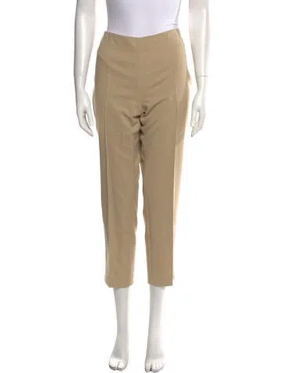 Pre-owned Akris Straight Leg Pants In Neutral