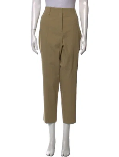 Pre-owned Akris Straight Leg Pants In Neutral