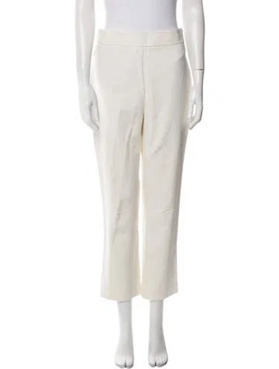 Pre-owned Akris Straight Leg Pants In Neutral