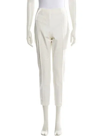 Pre-owned Akris Straight Leg Pants In Neutral